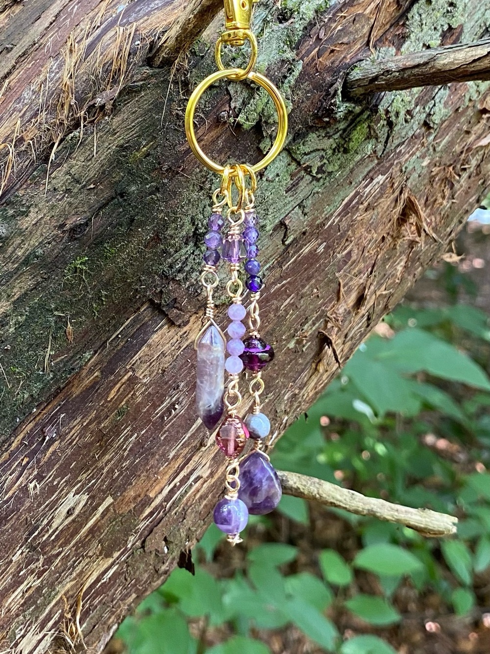 Violet Purse Charm - Picture 2 of 4
